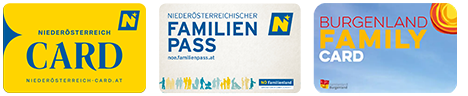 Niederösterreich-CARD, Niederösterreichischer Familienpass, Burgenland Family Card