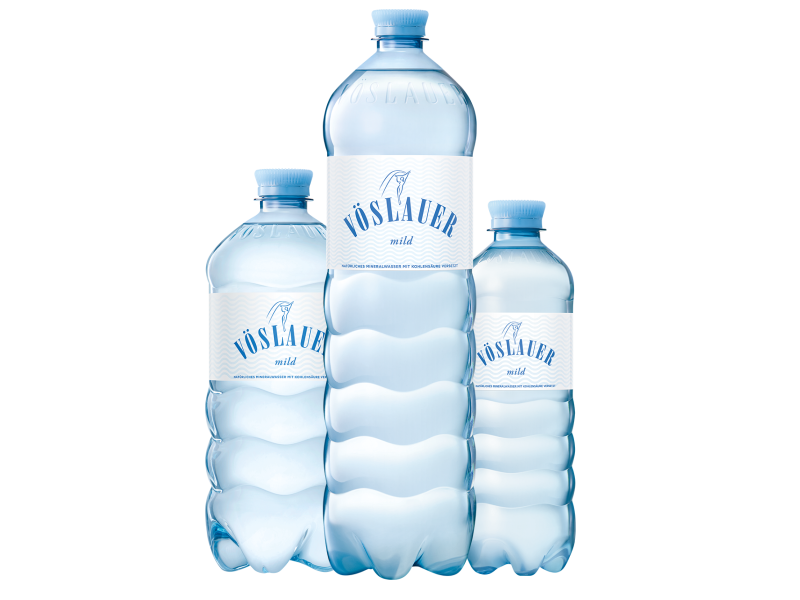 Thumbnail Vöslauer Mild rePET-Flaschen